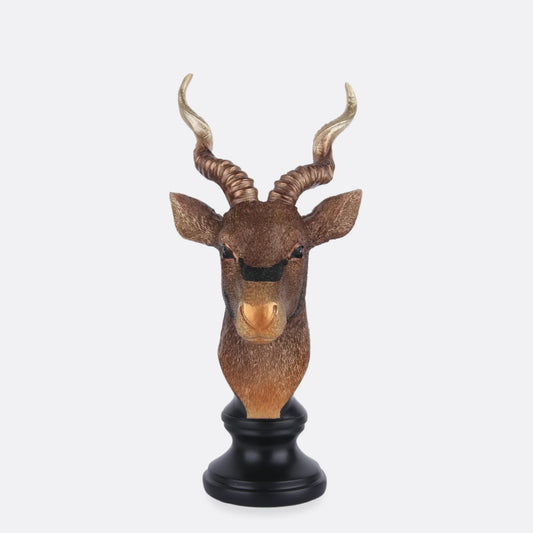 PROFILE MARKHOR SCULPTURE