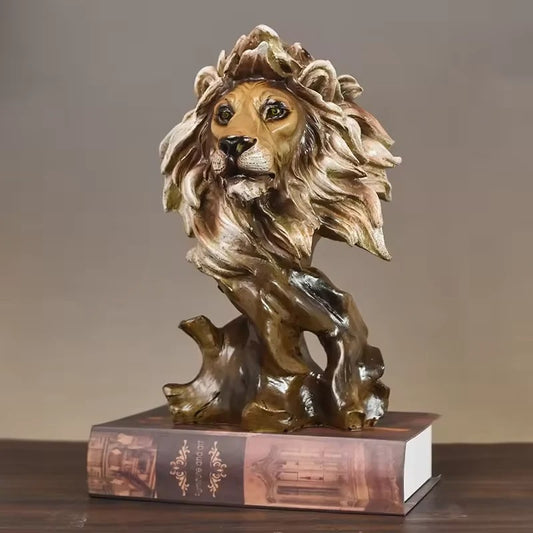 PROFILE LION SCULPTURE