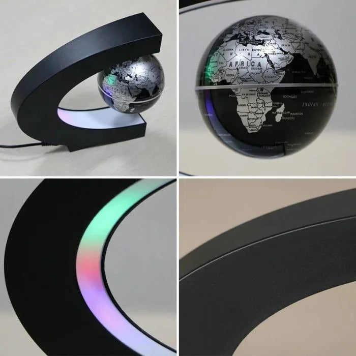 LED FLOATING GLOBE MAGNETIC LEVITATION LAMP