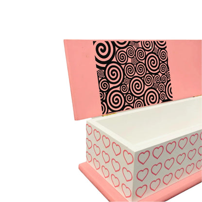TRADITIONAL WOODEN JEWELRY BOX