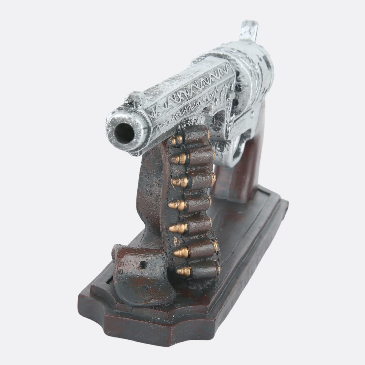 DECORATIVE PISTOL WITH BULLETS