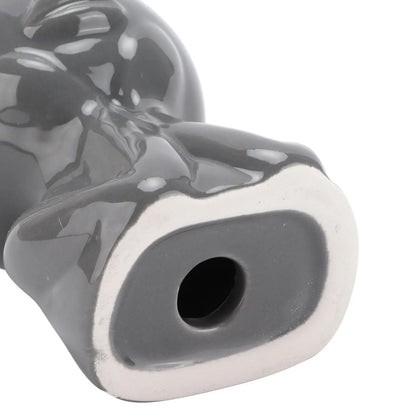 GREY PROFILE PLANT POT