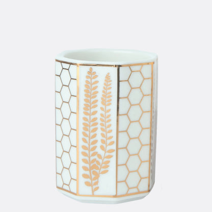 LEAF DESIGN BATH SET