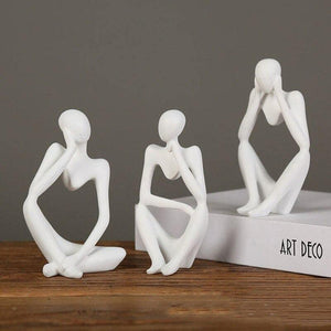 HOLLOW MAN SCULPTURES ( SET OF 3 )