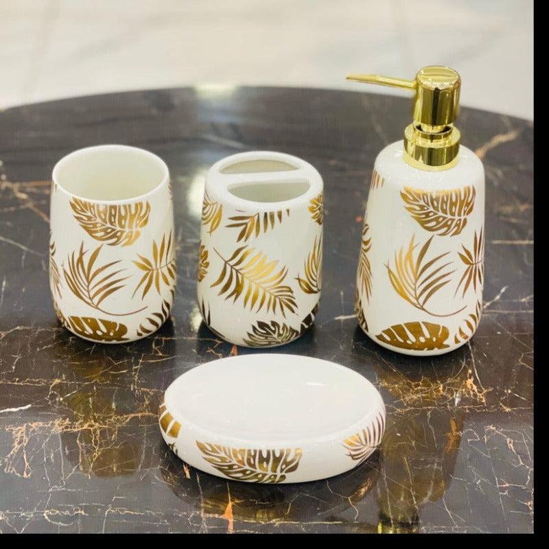 LEAFLET BATH SET