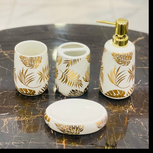 LEAFLET BATH SET