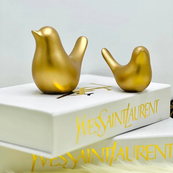 JANE & JOE SPARROWS STATUE (SET OF 2)