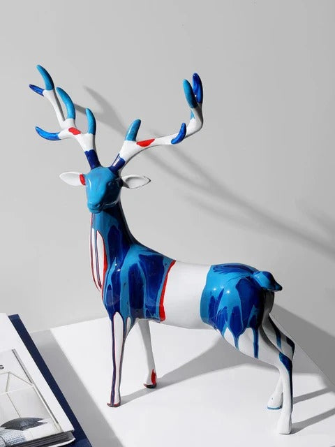 ABSTRACT DEER SCULPTURE ( SET OF 2 )