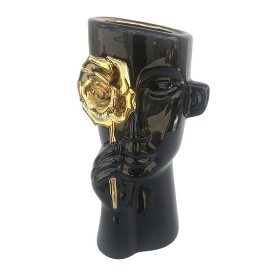 EUROPEAN DESIGN FACE VASE