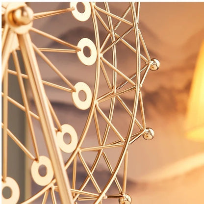 BRASS FERRIS WHEEL ORNAMENT