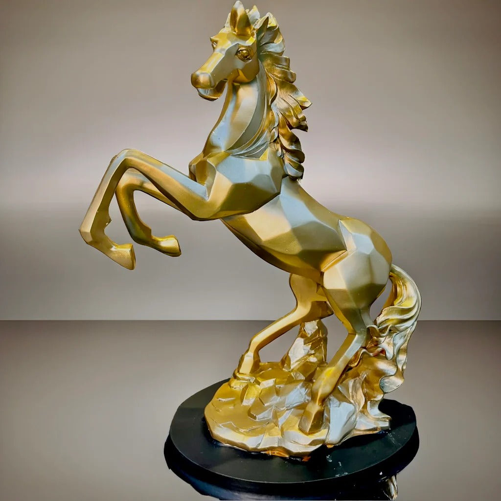 GOLDEN HORSE STATUE