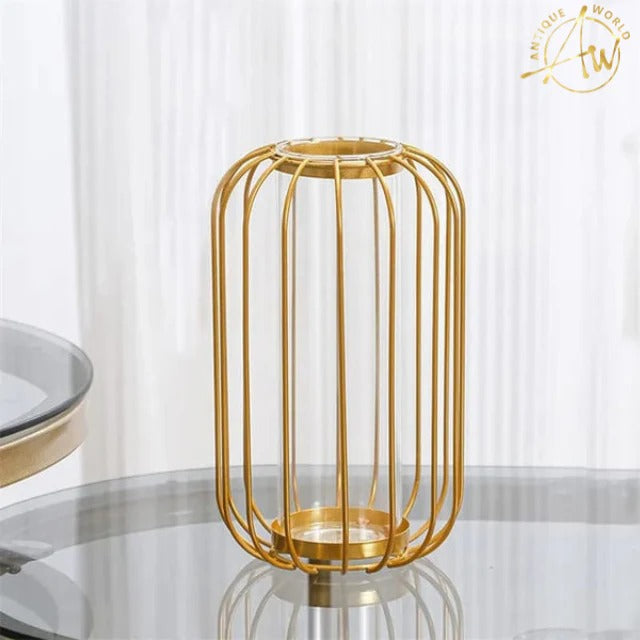 METALLIC MODERN VASE DECOR