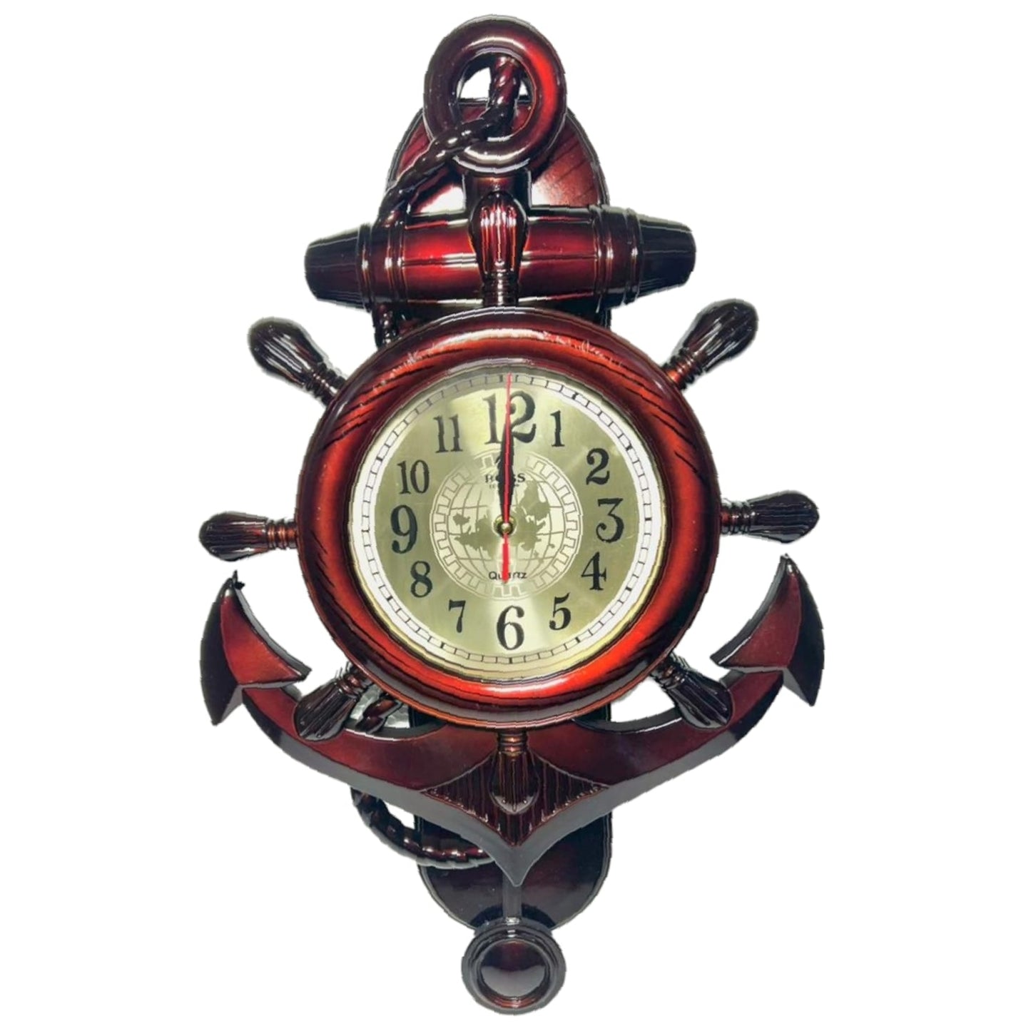 IMPERIAL WALL CLOCK WITH PENDULUM