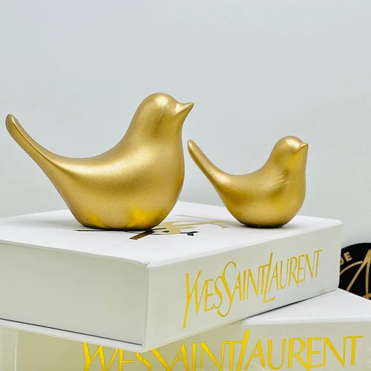JANE & JOE SPARROWS STATUE (SET OF 2)