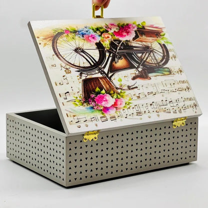 FOLRAL JEWELRY BOX