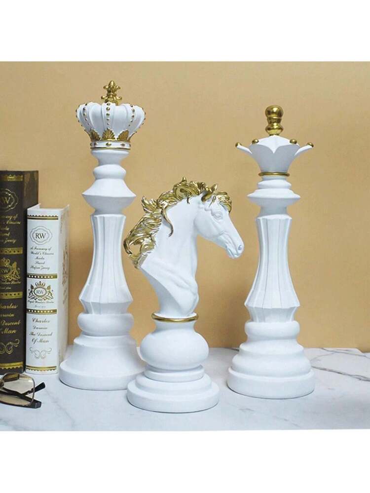 CHESS DESIGN DECOR (SET OF 3)