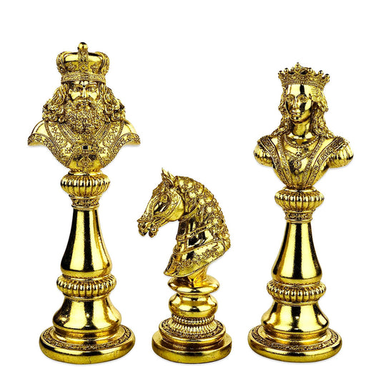 CHESS PIECES ORNAMENTS (SET OF 3)