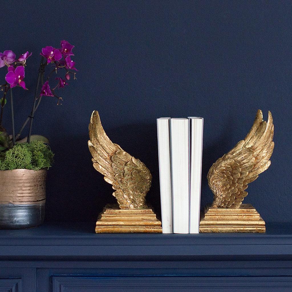 GOLDEN WINGS BOOKENDS