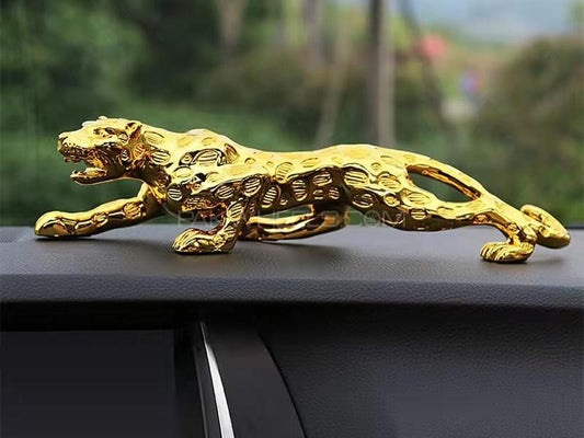 MODISH LEOPARD SCULPTURE