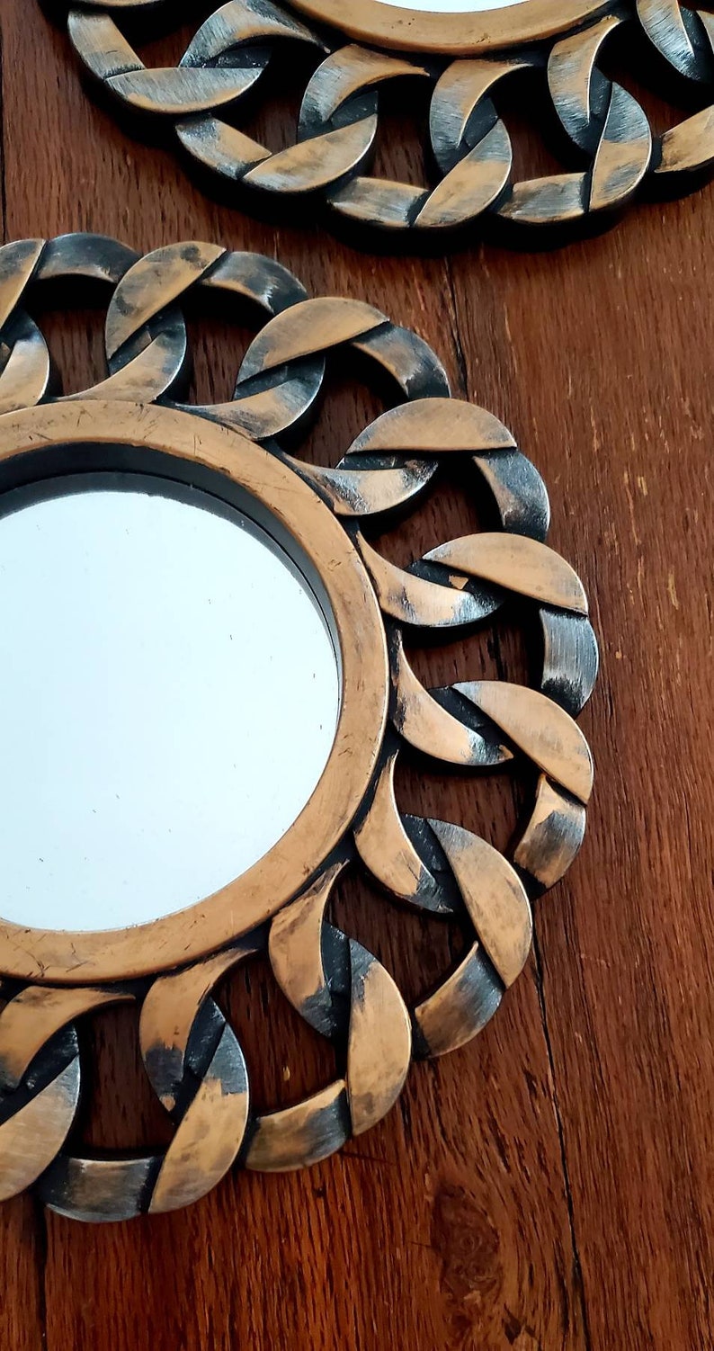 ROUND MIRRORS SET OF 3