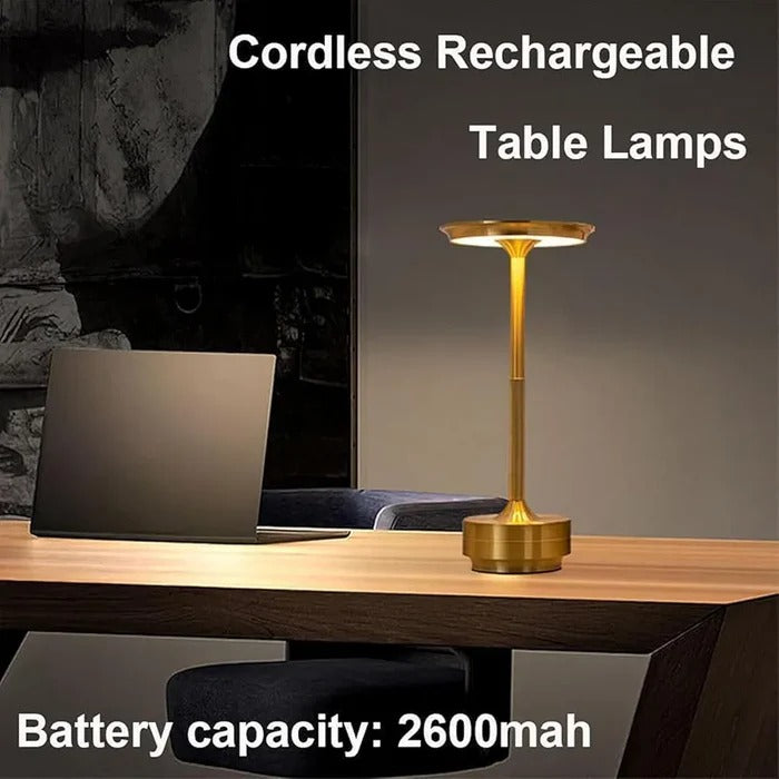 RECHARGEABLE LED TABLE LAMP