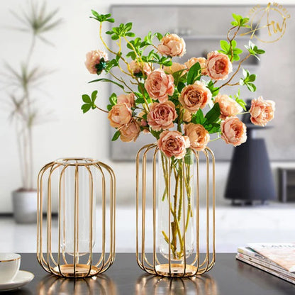 METALLIC MODERN VASE DECOR