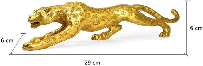 DECORATIVE GOLDEN LEOPARD