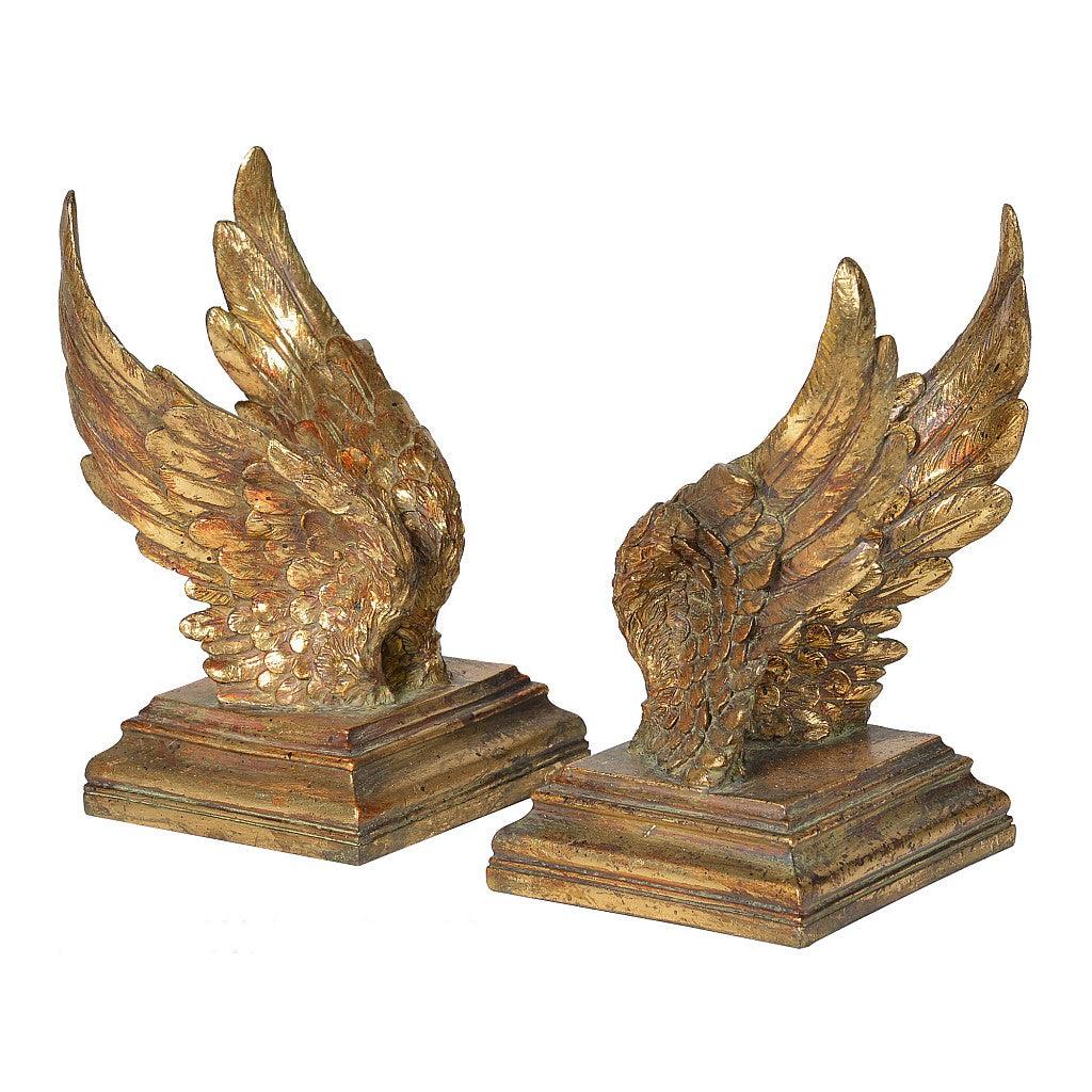 GOLDEN WINGS BOOKENDS