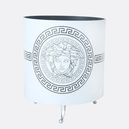 VERSACE BASKET WITH TISSUE BOX