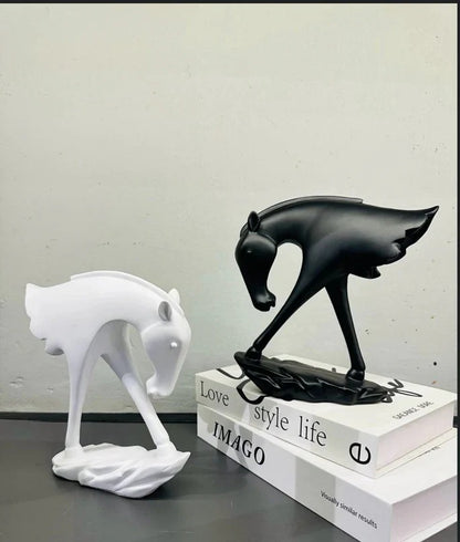 HEMISPHERE HORSE SCULPTURE