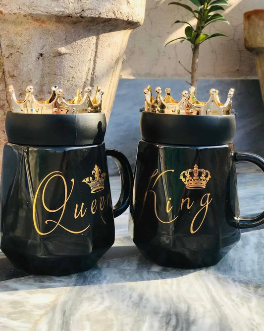 KING & QUEEN MUGS (SET OF 2)