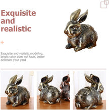 METALLIC RABBIT ASHTRAY