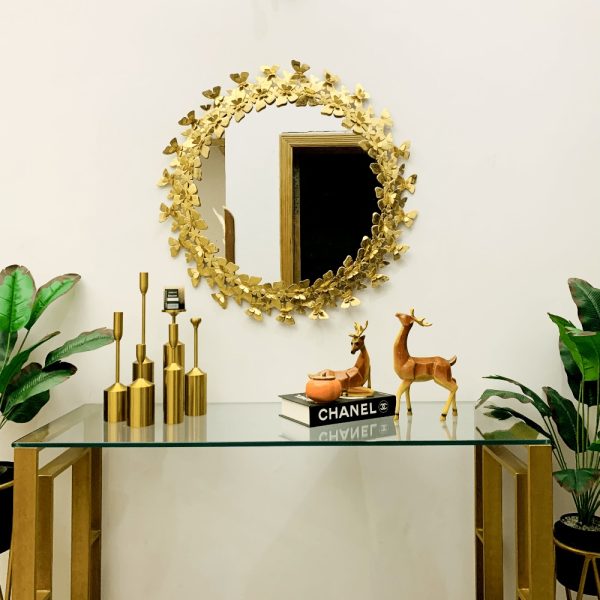 BUTTERFLY DESIGN WALL MIRROR