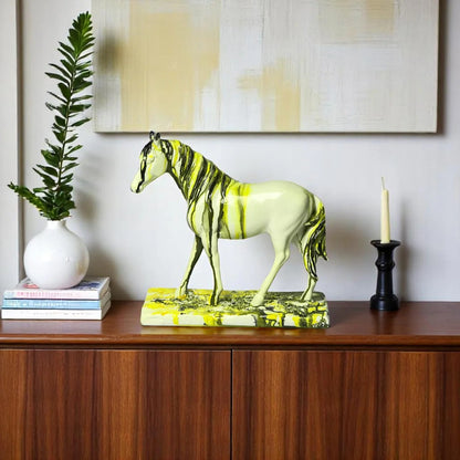 STANDING HORSE SCULPTURE