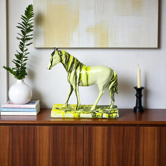 STANDING HORSE SCULPTURE