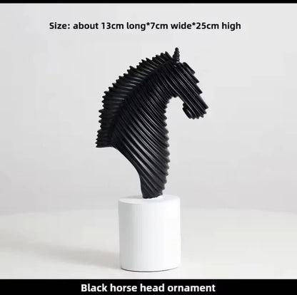 ELEGANT HOESE ANIMAL  STATUE