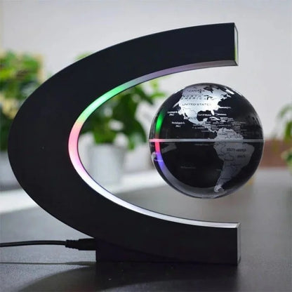 LED FLOATING GLOBE MAGNETIC LEVITATION LAMP