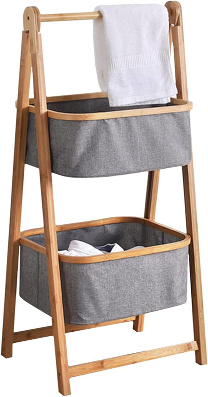 2 LAYER BABMOO LAUNDRY BASKET