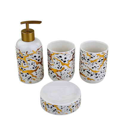 GOLDEN DESIGN BATH SET