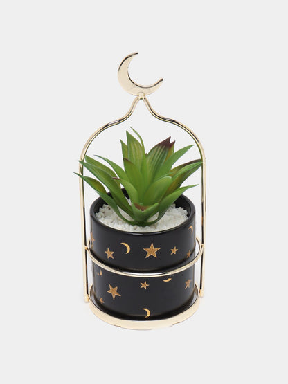 STARS & MOON DESIGN PLANTER