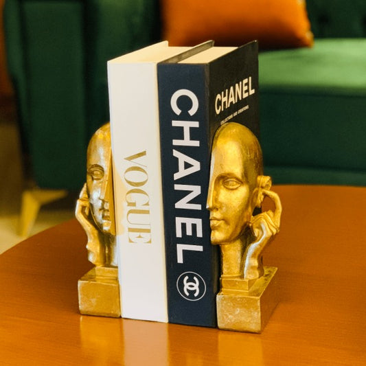PENSIVE BOOKENDS