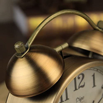 VINTAGE CLASSIC DOUBLE BELL ALARM CLOCK