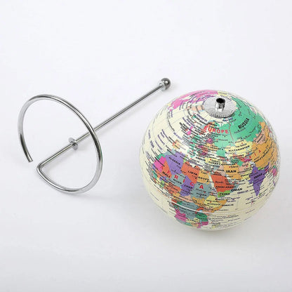 GLOBE WITH METALLIC STAND