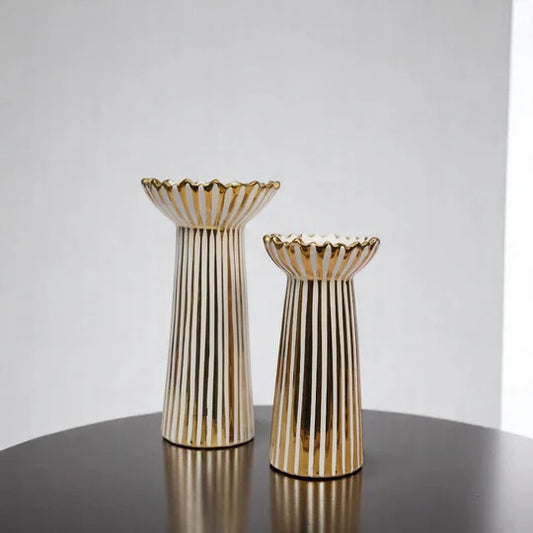 ROYAL CANDLE HOLDERS (SET OF 2)