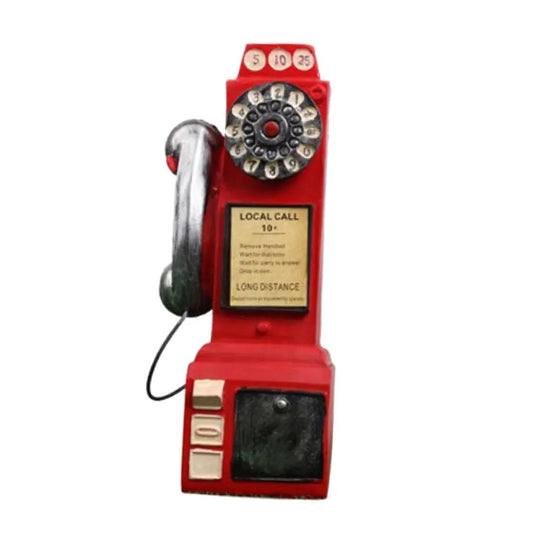 OLD FASHIONED DECORATIVE DIAL TELEPHONE