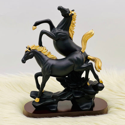 CLASSIC MATTE HORSES STATUE