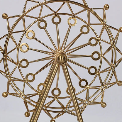 BRASS FERRIS WHEEL ORNAMENT