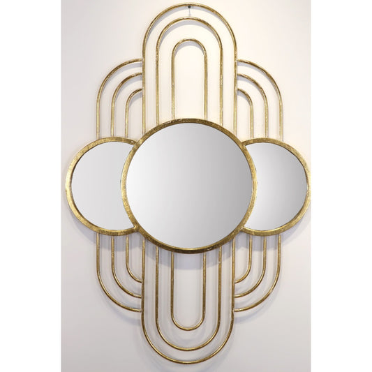 GOLDEN WALL MIRROR