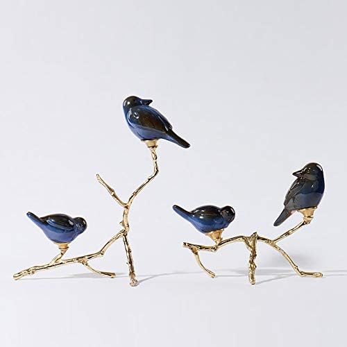 CREATIVE NORDIC BRASS BIRDS DECOR