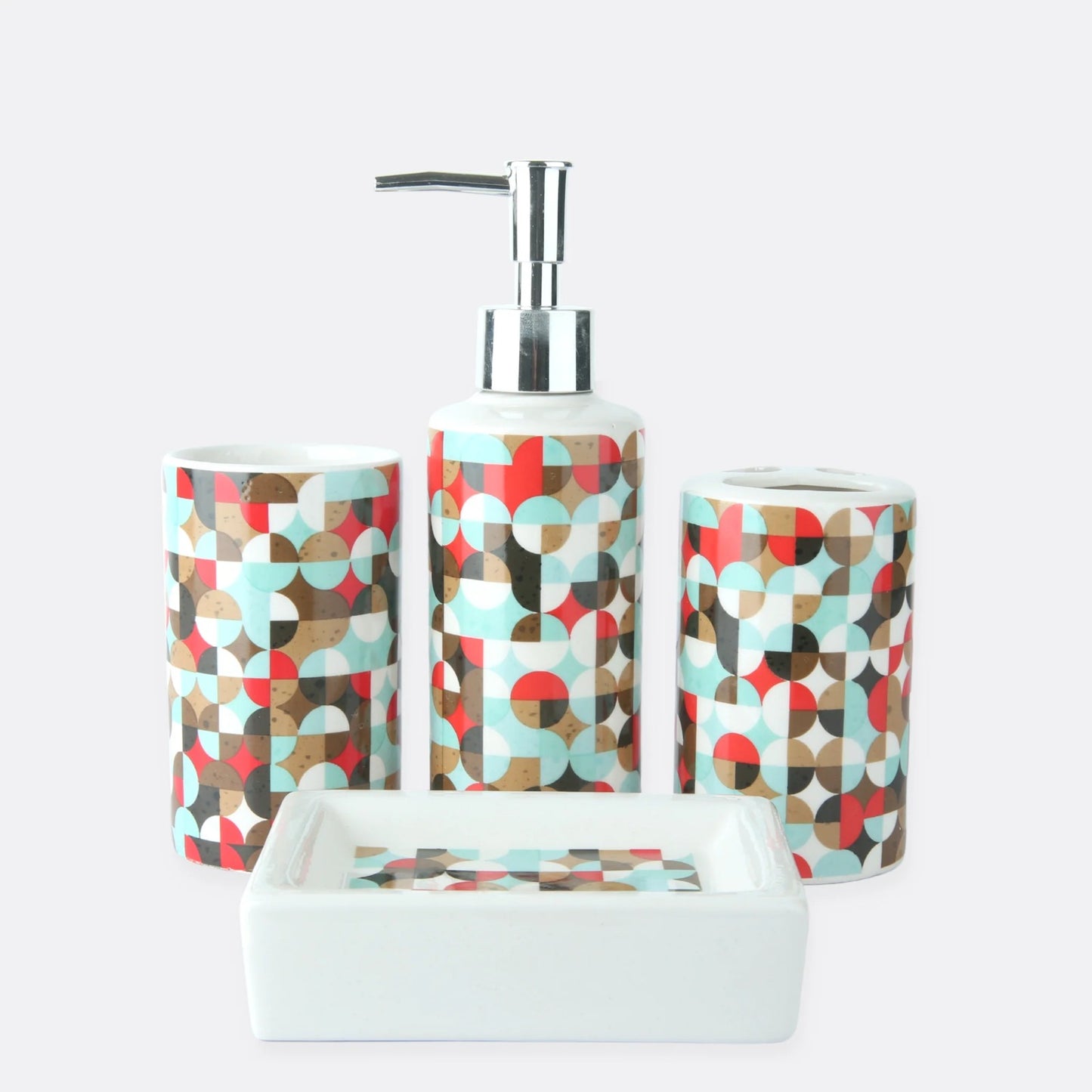 ABSTRACT BATH SET